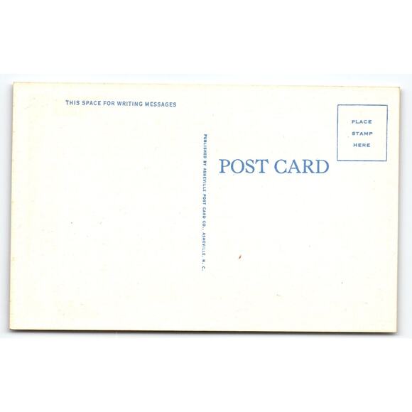 Vintage Linen Postcard Nissen Building Winston-Salem NC 1940s - Picture 2 of 2